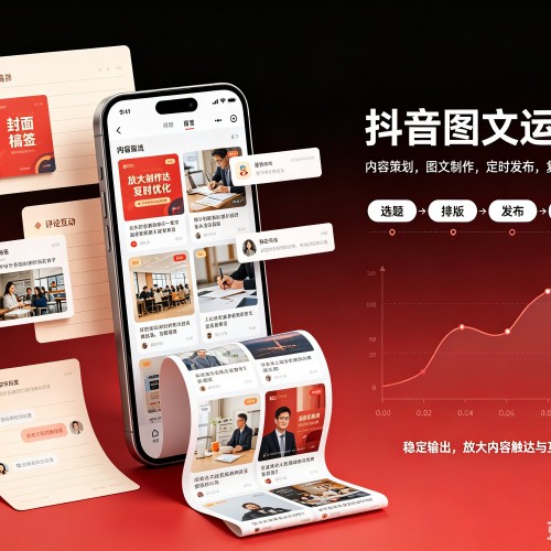 掇刀抖音图文代运营服务